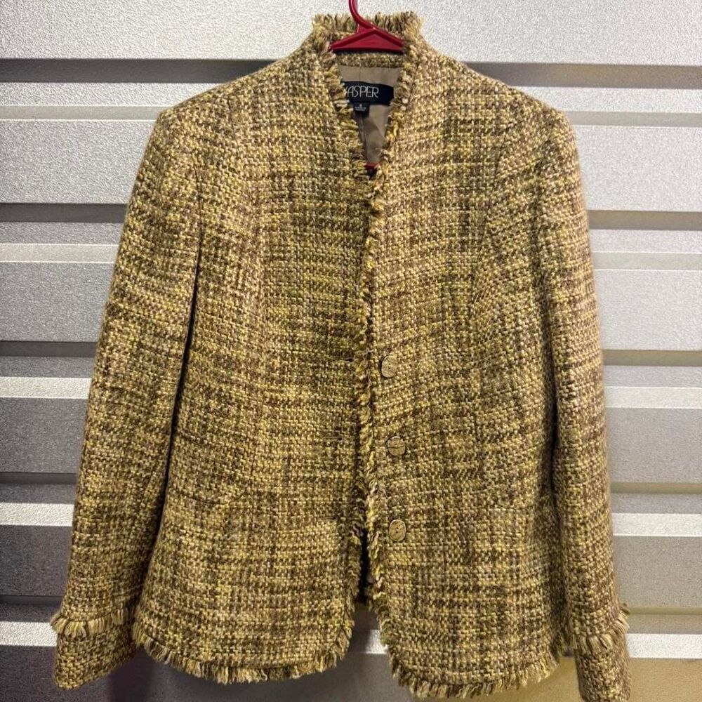Kasper Women's Tan and Brown Jacket